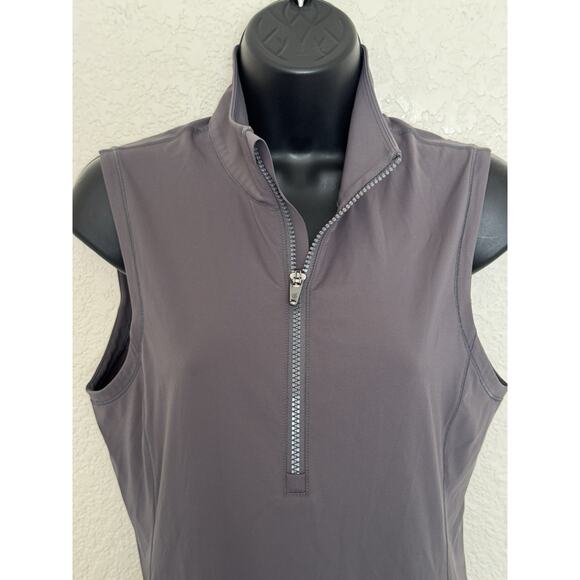 Greyson Sleeveless Hera Dress 1/4 Zip Tennis Athletic Activewear Stretch - Picture 5 of 10